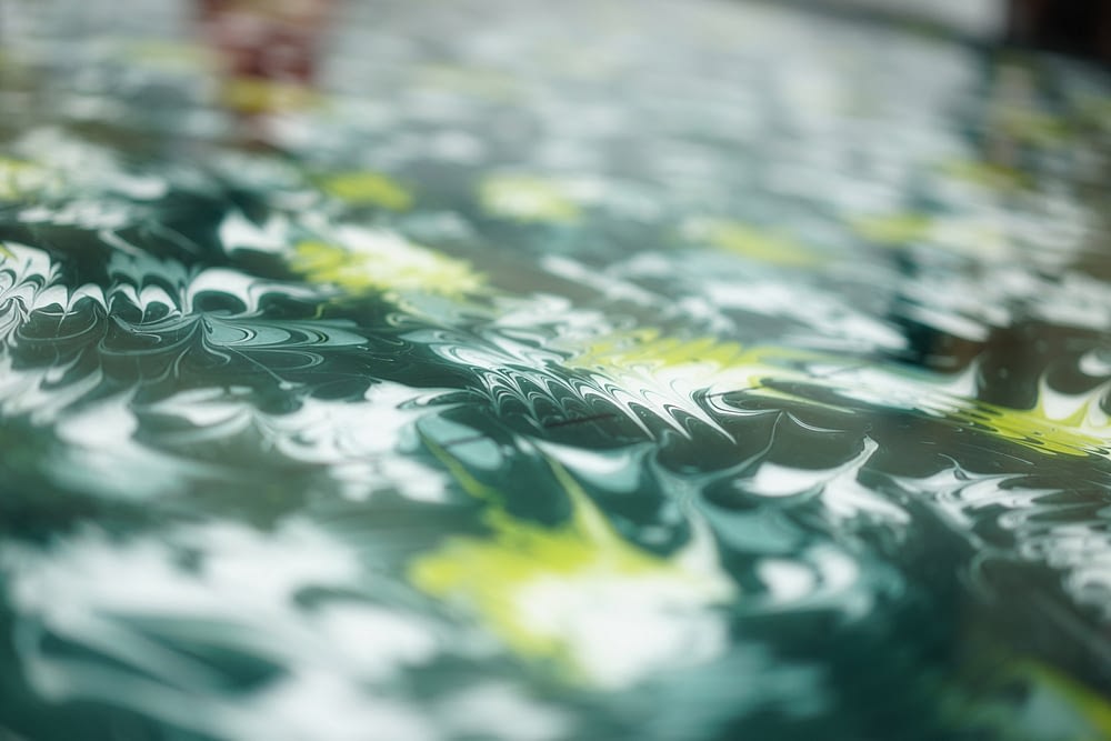 Sumi Nagashi - The marbling Sumi Nagashi - The marbling
