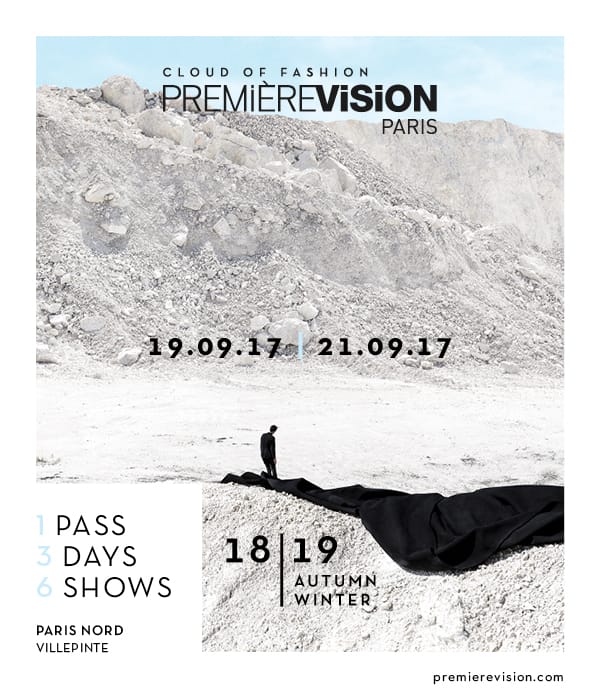 Premiere Vision 2017年9月展に出展します